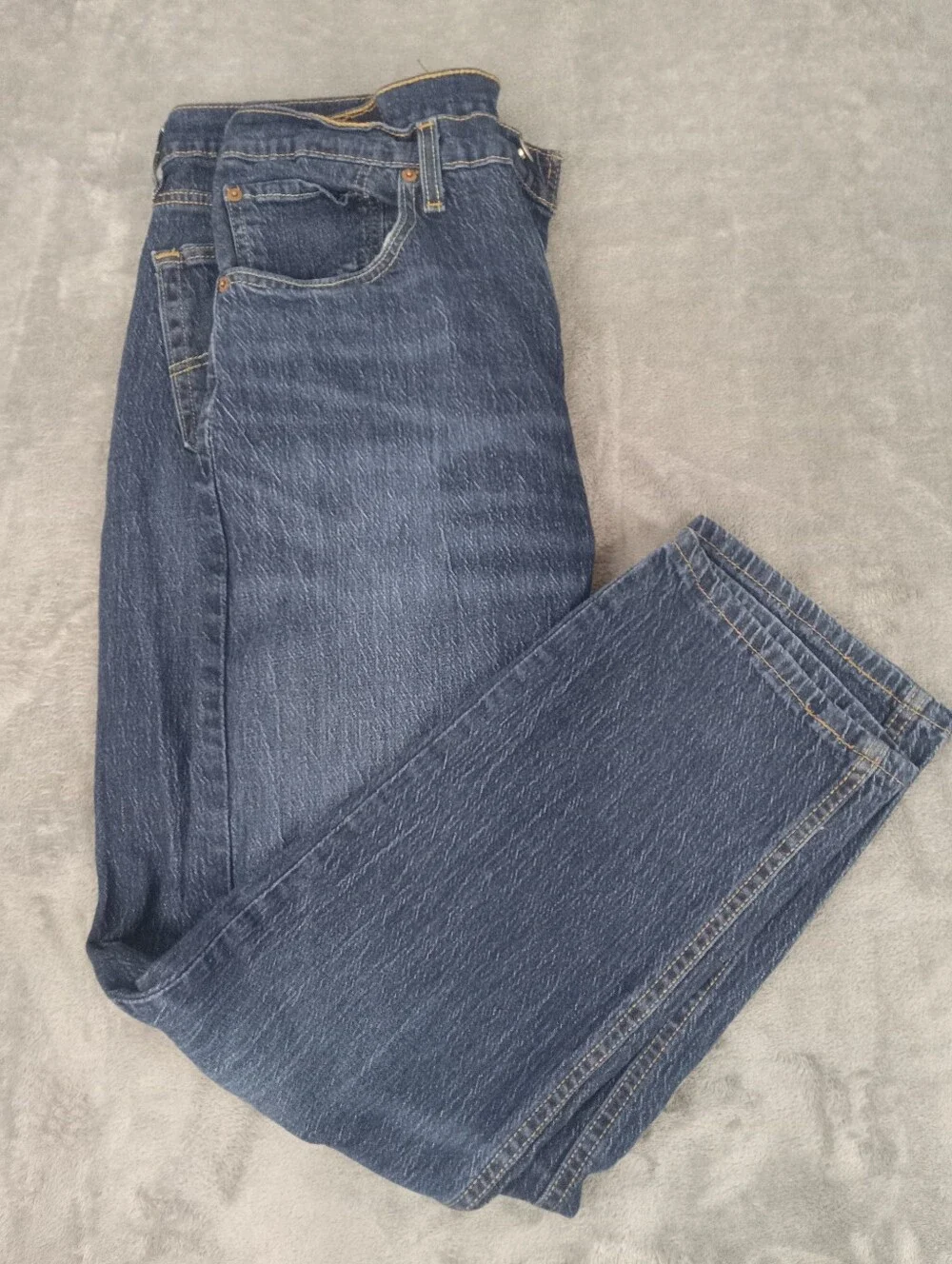 Levi's Men's 559 Relaxed Straight Jeans - Dark Blue Size 34x30